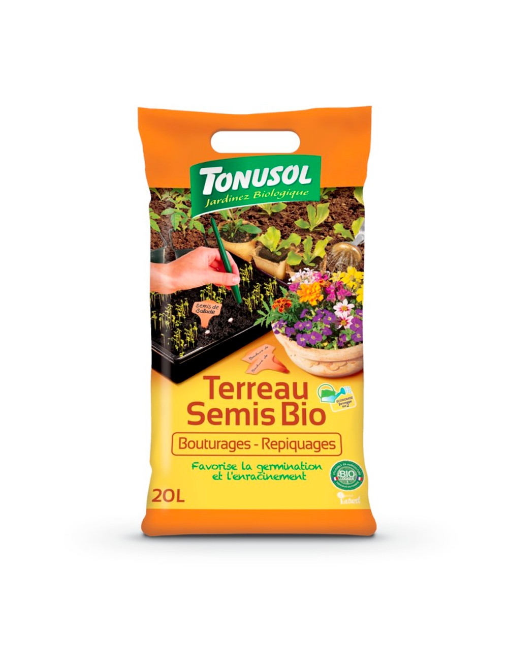 Terreau Biologique pour Semis Tonusol